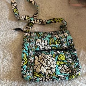 Vera Bradley turquoise crossbody bag
